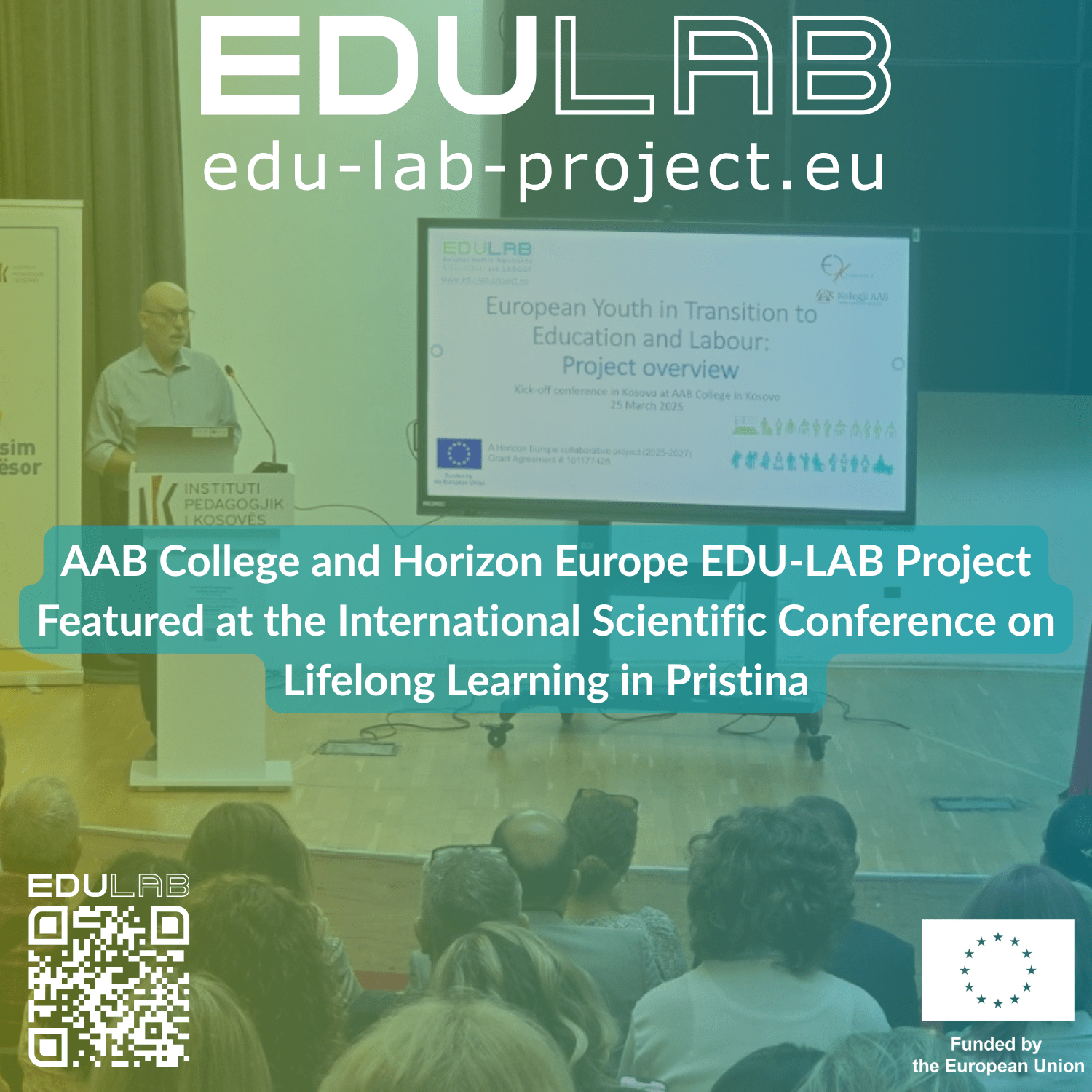 Featured image for βEDU-LAB Project Featured at Lifelong Learning Conferenceβ